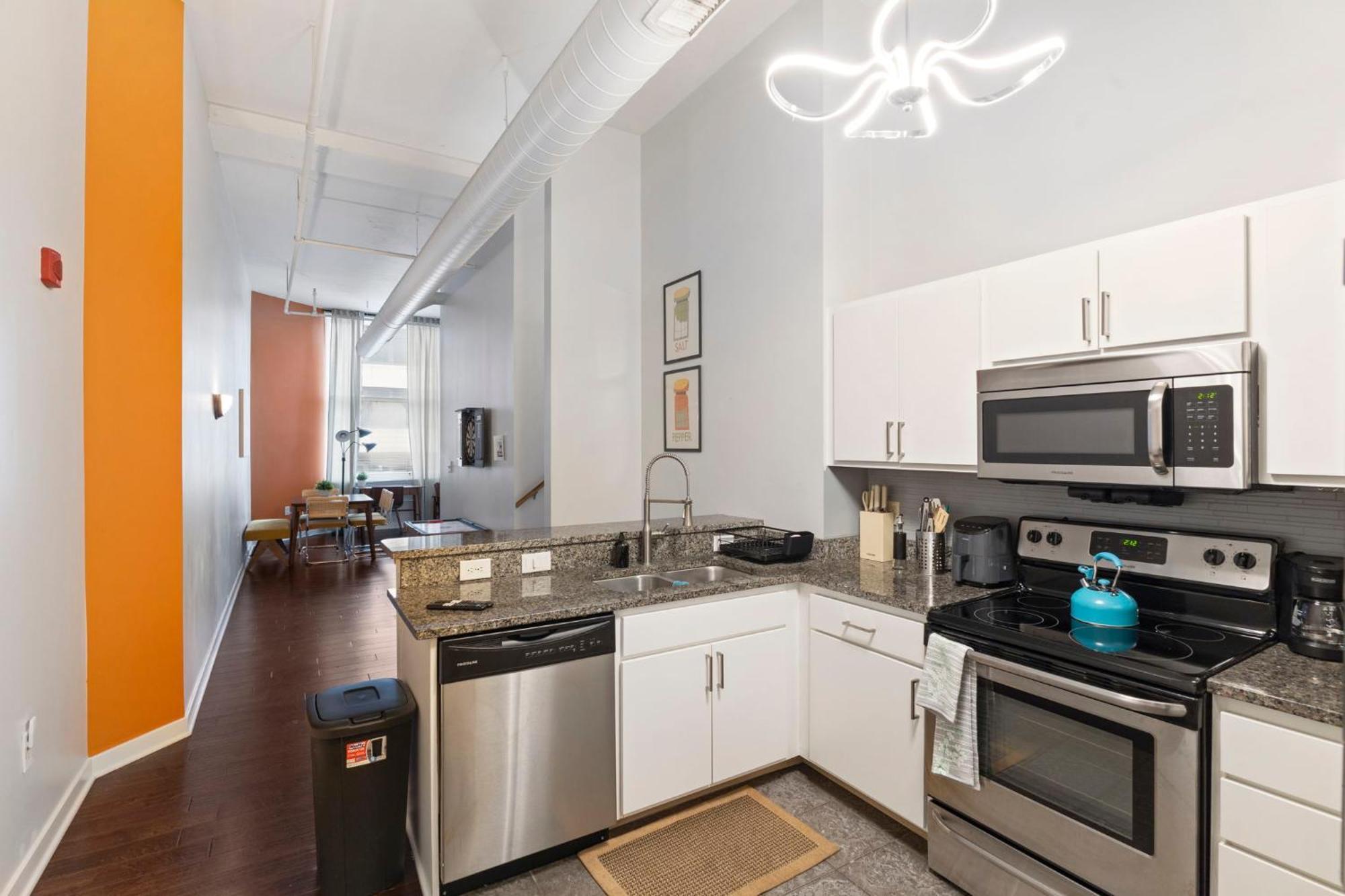 Ferienwohnung Indy Loft - Monument Circle - Sleeps 7 - Convention Walkable Indianapolis Exterior foto