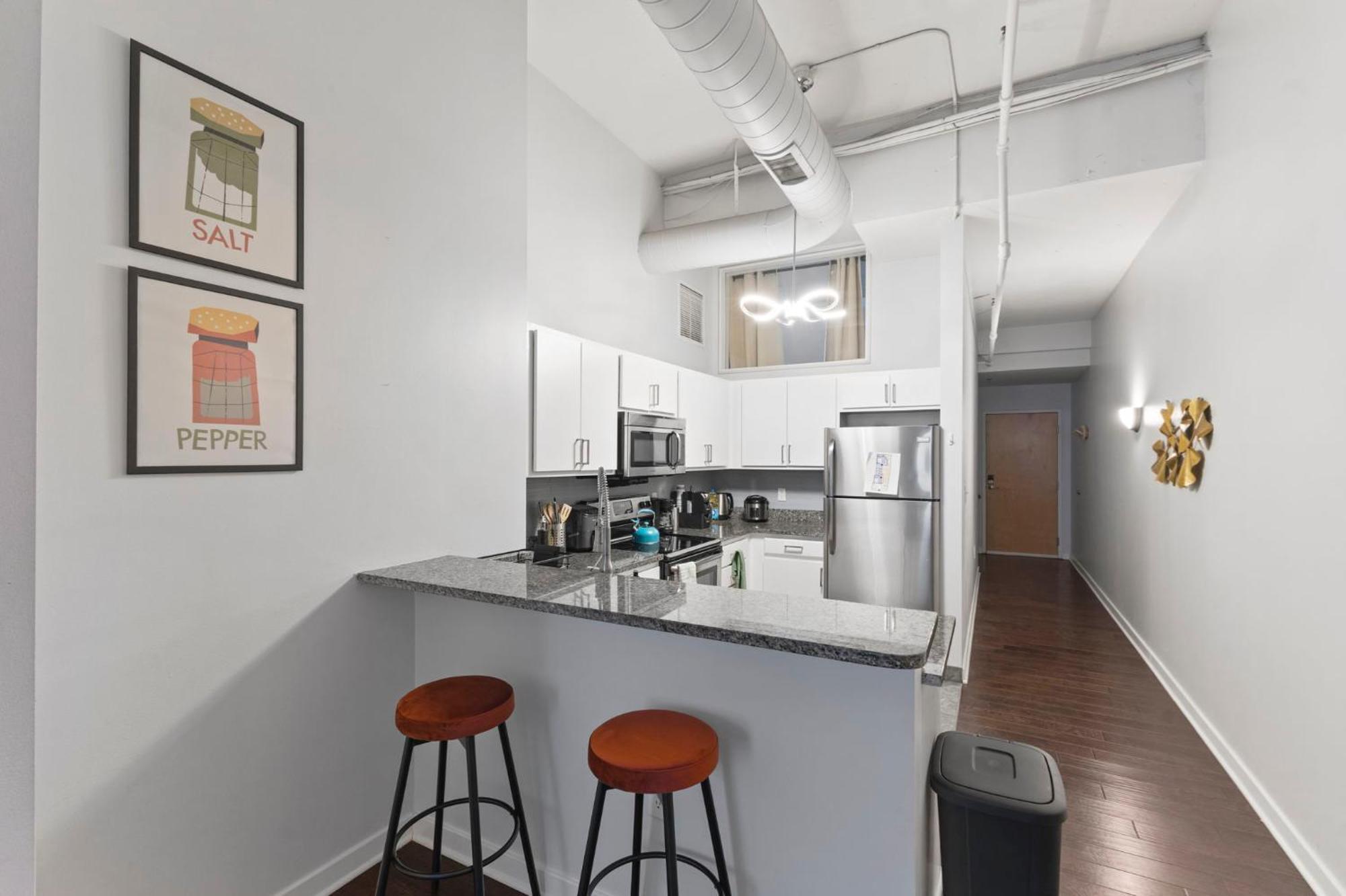 Ferienwohnung Indy Loft - Monument Circle - Sleeps 7 - Convention Walkable Indianapolis Exterior foto